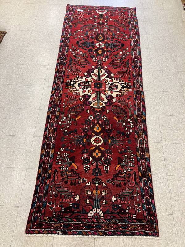 Rug Design: Hamedan Persian Rug#: 110220 Rug Size: 3.4 ft x9.9 ft Rug Design: Hamedan Persian Rug#: 110220 Rug Size: 3.4 ft x9.9 ft