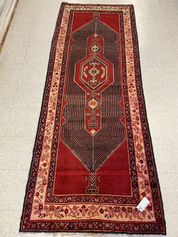 Rug Design: Heriz Persian Rug#: 111776 Rug Size: 3.7 ft x9.6 ft Rug Design: Heriz Persian Rug#: 111776 Rug Size: 3.7 ft x9.6 ft