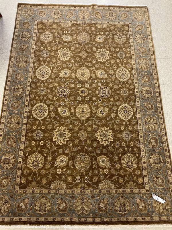 Rug Design: Kashan India Rug#: 114979 Rug Size: 5 ft x 7 ft Rug Design: Kashan India Rug#: 114979 Rug Size: 5 ft x 7 ft