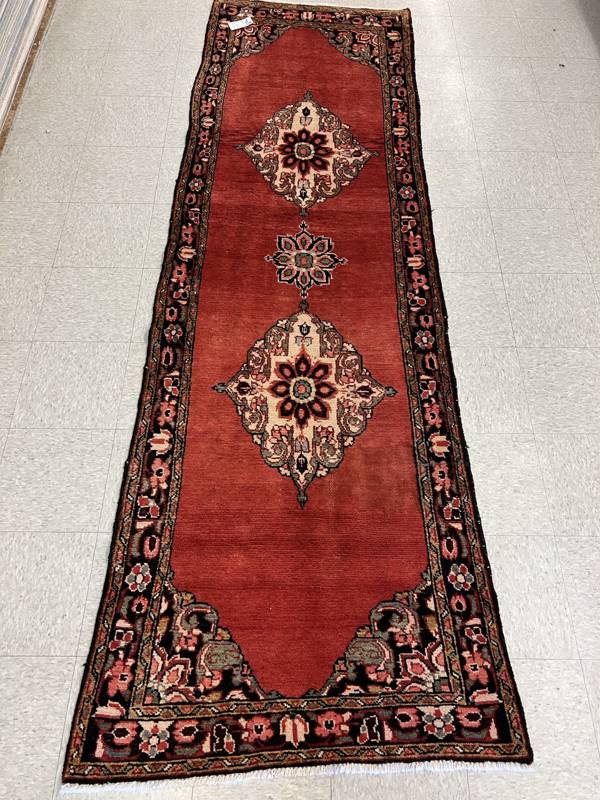 Rug Design: Hamedan Persian Rug#: 1695 Rug Size: 3.1 ft x10.2 ft Rug Design: Hamedan Persian Rug#: 1695 Rug Size: 3.1 ft x10.2 ft