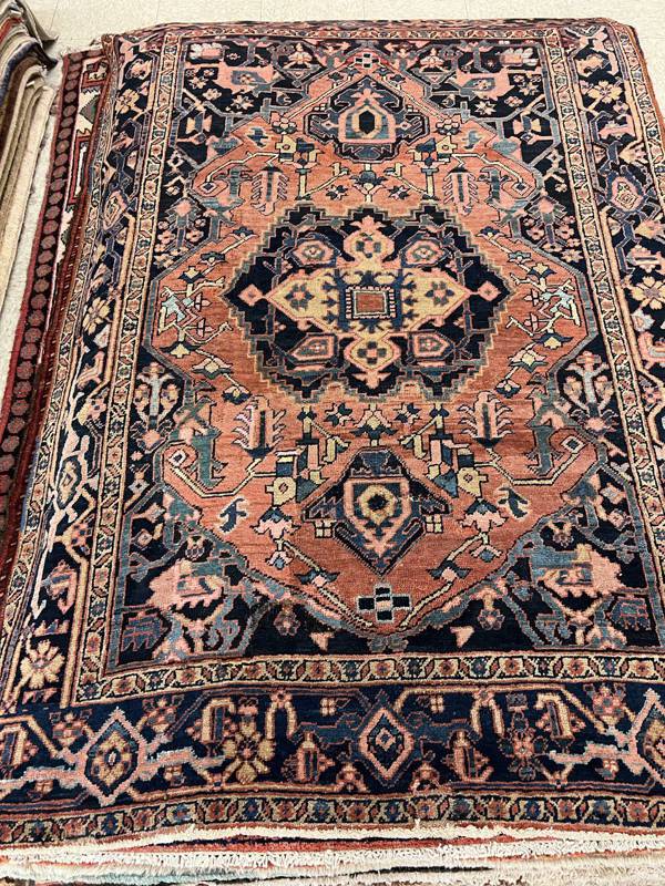 Rug Design: Heriz Persian Rug#: 20162023 Rug Size: 4.5 ft x 6.7 ft Rug Design: Heriz Persian Rug#: 20162023 Rug Size: 4.5 ft x 6.7 ft