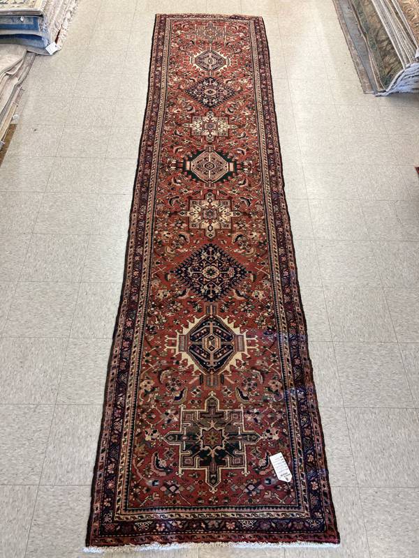 Rug Design: Heriz Persian Rug#: 2016534 Rug Size: 3.3 ft x12.5 ft Rug Design: Heriz Persian Rug#: 2016534 Rug Size: 3.3 ft x12.5 ft