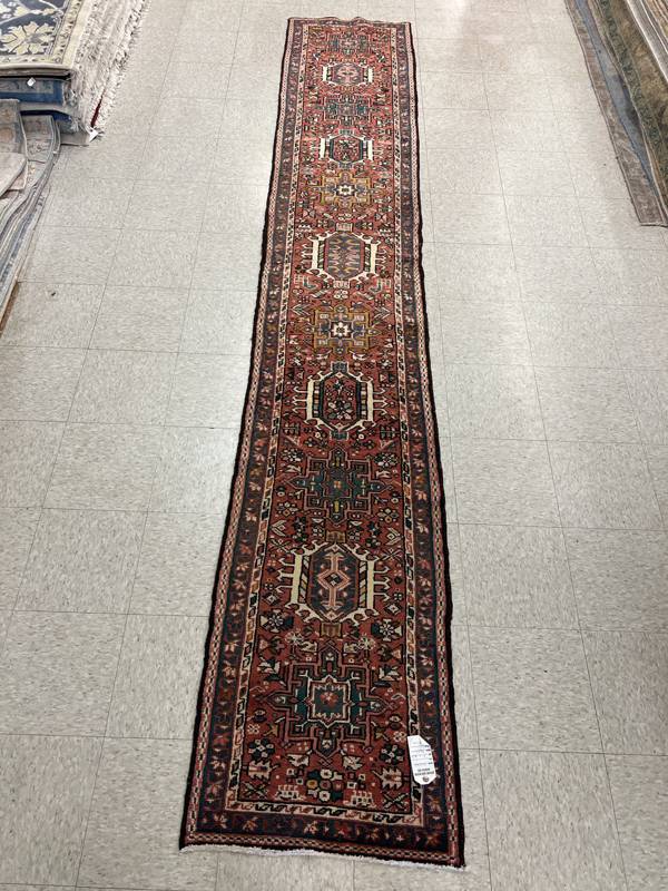 Rug Design: Heriz Persian Rug#: 201666 Rug Size: 2 ft x12.7 ft Rug Design: Heriz Persian Rug#: 201666 Rug Size: 2 ft x12.7 ft