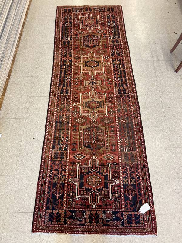 Rug Design: Heriz Persian Rug#: 2016685 Rug Size: 3.4 ft x10.5 ft Rug Design: Heriz Persian Rug#: 2016685 Rug Size: 3.4 ft x10.5 ft