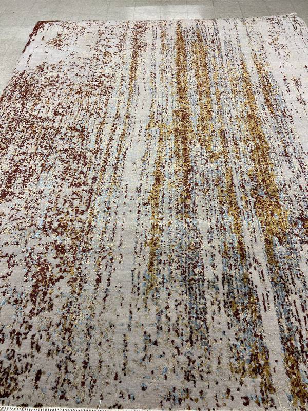 Rug Design: Silk Modern India Rug#: 201991 Rug Size: 8 ft x 10 ft Rug Design: Silk Modern India Rug#: 201991 Rug Size: 8 ft x 10 ft