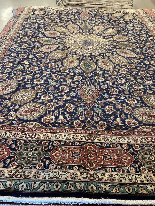 Rug Design: Tabriz Persian Rug#: 202106 Rug Size: 9.11 ft x 12.10 ft Rug Design: Tabriz Persian Rug#: 202106 Rug Size: 9.11 ft x 12.10 ft