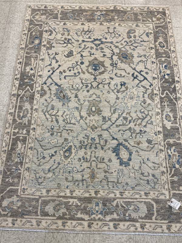 Rug Design: Oushak Pakistan Rug#: 55118 Rug Size: 5 ft x7 ft Rug Design: Oushak Pakistan Rug#: 55118 Rug Size: 5 ft x7 ft