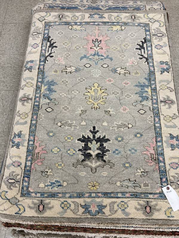 Rug Design: Oushak Pakistan Rug#: 202178 Rug Size: 3.2 ft x4.4 ft Rug Design: Oushak Pakistan Rug#: 202178 Rug Size: 3.2 ft x4.4 ft