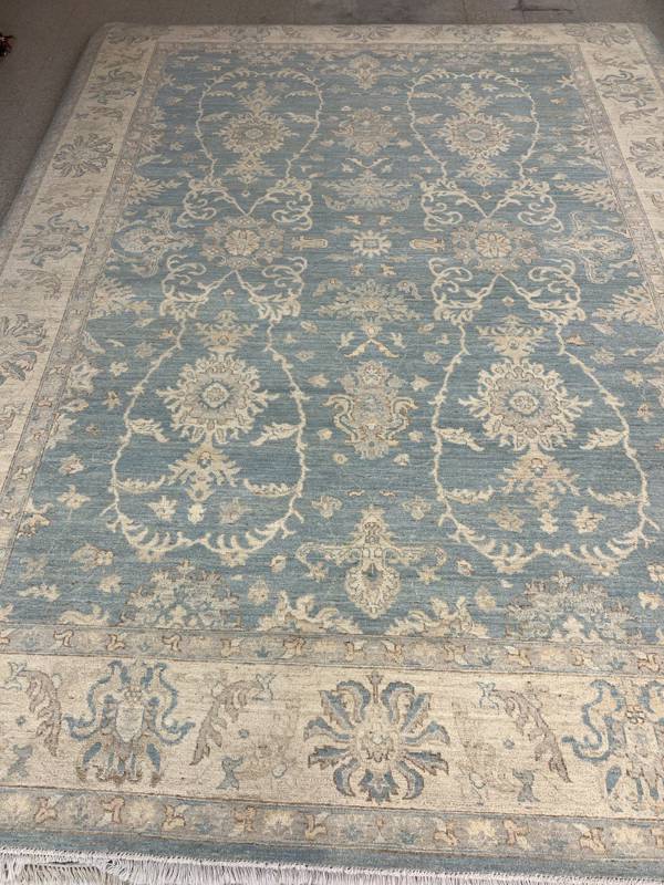 Rug Design: Oushak Pakistan Rug#: 202179 Rug Size: 9.1 ft x 12.2 ft Rug Design: Oushak Pakistan Rug#: 202179 Rug Size: 9.1 ft x 12.2 ft