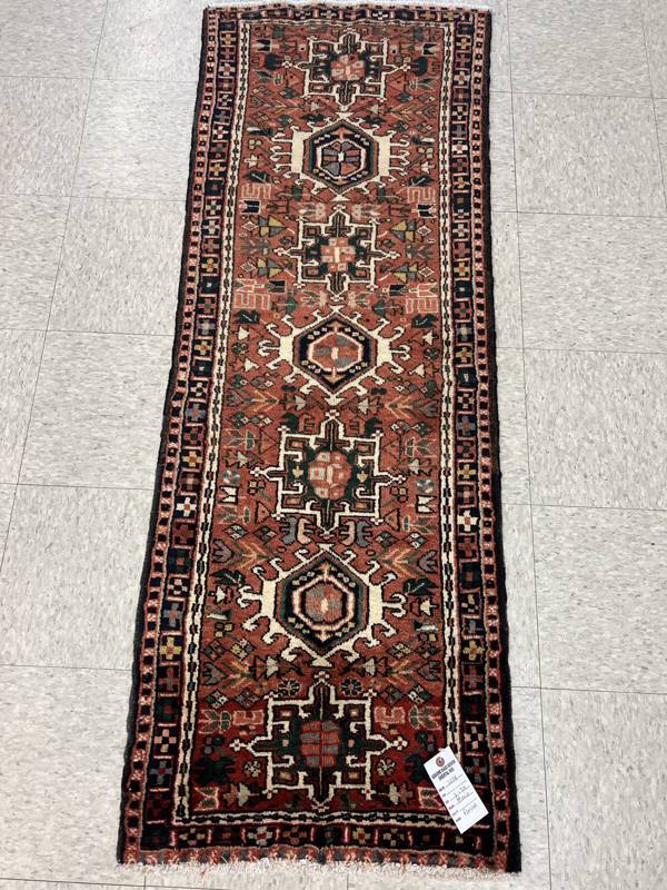 Rug Design: Heriz Persian Rug#: 2034 Rug Size: 2 ft x5.4 ft Rug Design: Heriz Persian Rug#: 2034 Rug Size: 2 ft x5.4 ft