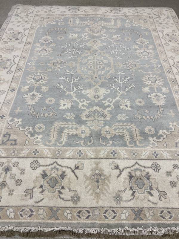 Rug Design: Oushak India Rug#: 212305 Rug Size: 8.1 ft x 10.2 ft Rug Design: Oushak India Rug#: 212305 Rug Size: 8.1 ft x 10.2 ft