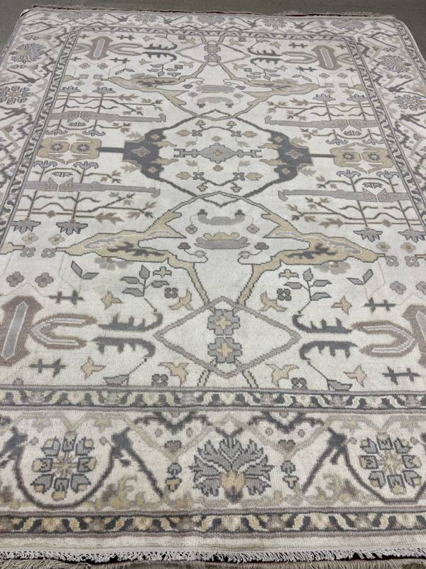 Rug Design: Oushak India Rug#: 212310 Rug Size: 8.2 ft x 9.11 ft Rug Design: Oushak India Rug#: 212310 Rug Size: 8.2 ft x 9.11 ft