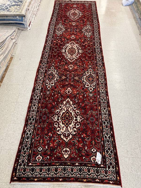 Rug Design: Hamedan Persian Rug#: 22051 Rug Size: 3.6 ft x13.7 ft Rug Design: Hamedan Persian Rug#: 22051 Rug Size: 3.6 ft x13.7 ft