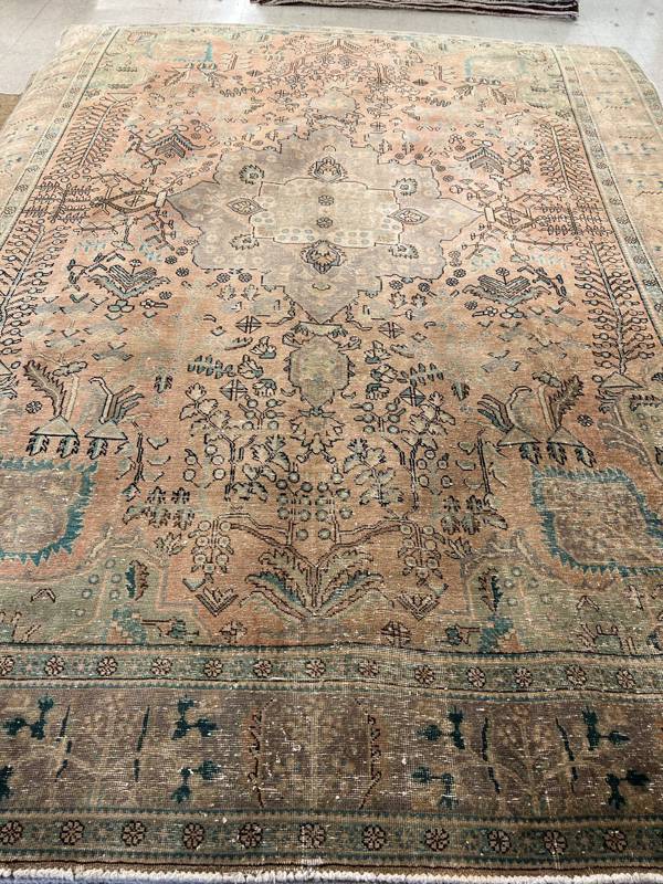 Rug Design: Tabriz Persian Rug#: 2342 Rug Size: 9.8 ft x 12.11 ft Rug Design: Tabriz Persian Rug#: 2342 Rug Size: 9.8 ft x 12.11 ft