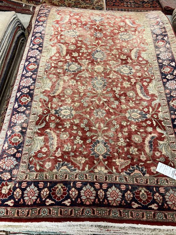 Rug Design: Kashan Persian Rug#: 2538 Rug Size: 4.1 ft x 6.7 ft Rug Design: Kashan Persian Rug#: 2538 Rug Size: 4.1 ft x 6.7 ft