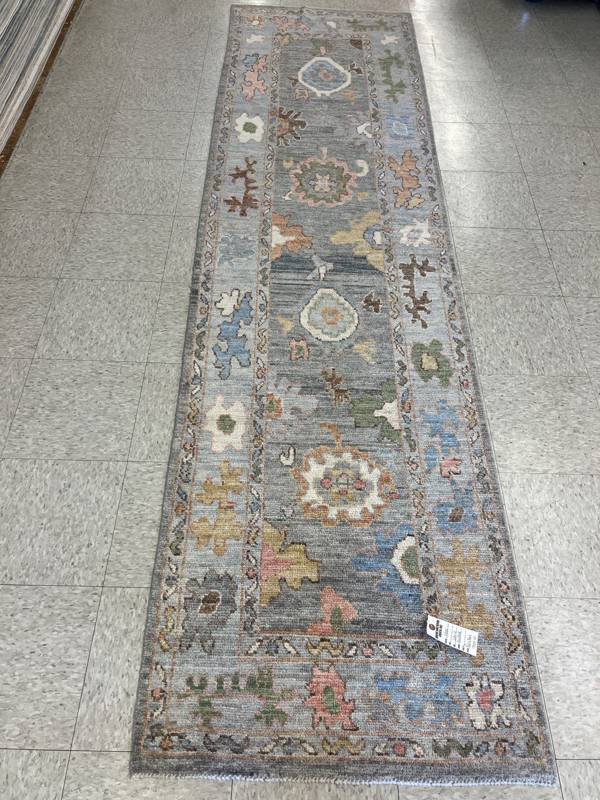 Rug Design: Oushak Pakistan Rug#: 3390 Rug Size: 2.9 ft x10 ft Rug Design: Oushak Pakistan Rug#: 3390 Rug Size: 2.9 ft x10 ft