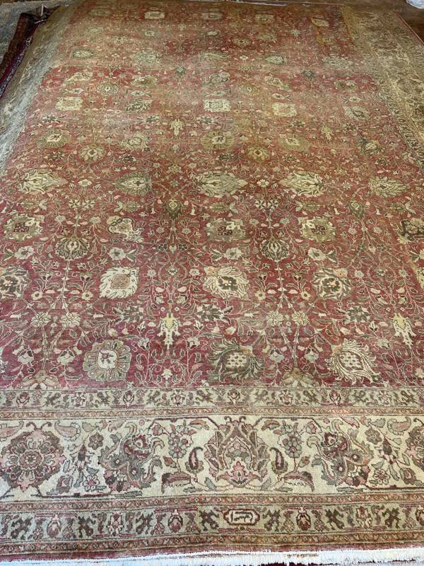 Rug Design: Tabriz Persian Rug#: 4060 Rug Size: 11.8x17.2 ft Rug Design: Tabriz Persian Rug#: 4060 Rug Size: 11.8x17.2 ft