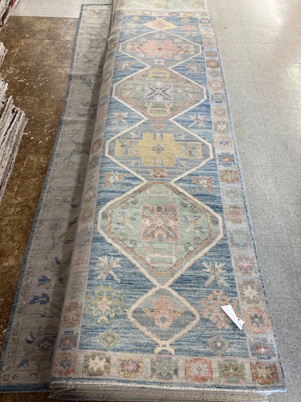 Rug Design: Oushak Pakistan Rug#: 4062 Rug Size: 2.11 ft x9.8 ft Rug Design: Oushak Pakistan Rug#: 4062 Rug Size: 2.11 ft x9.8 ft