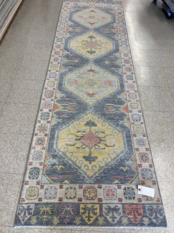 Rug Design: Oushak Pakistan Rug#: 4080 Rug Size: 3 ft x10 ft Rug Design: Oushak Pakistan Rug#: 4080 Rug Size: 3 ft x10 ft