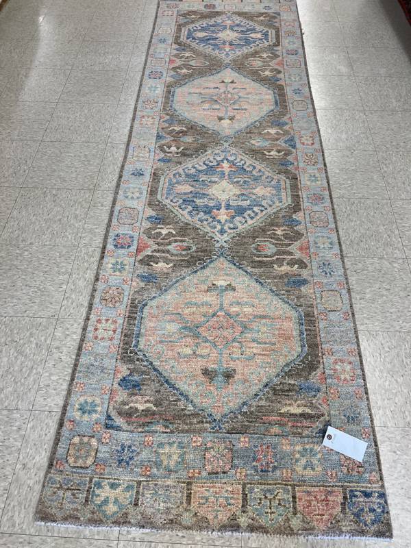 Rug Design: Oushak Pakistan Rug#: 4087 Rug Size: 2.11 ft x10.1 ft Rug Design: Oushak Pakistan Rug#: 4087 Rug Size: 2.11 ft x10.1 ft