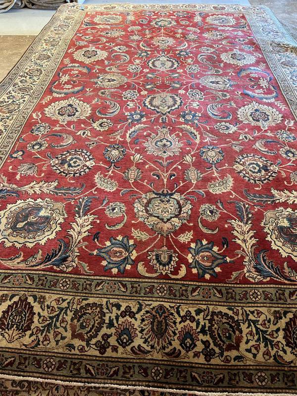 Rug Design: Tabriz Persian Rug#: 4097 Rug Size: 9.9x16.3 ft Rug Design: Tabriz Persian Rug#: 4097 Rug Size: 9.9x16.3 ft