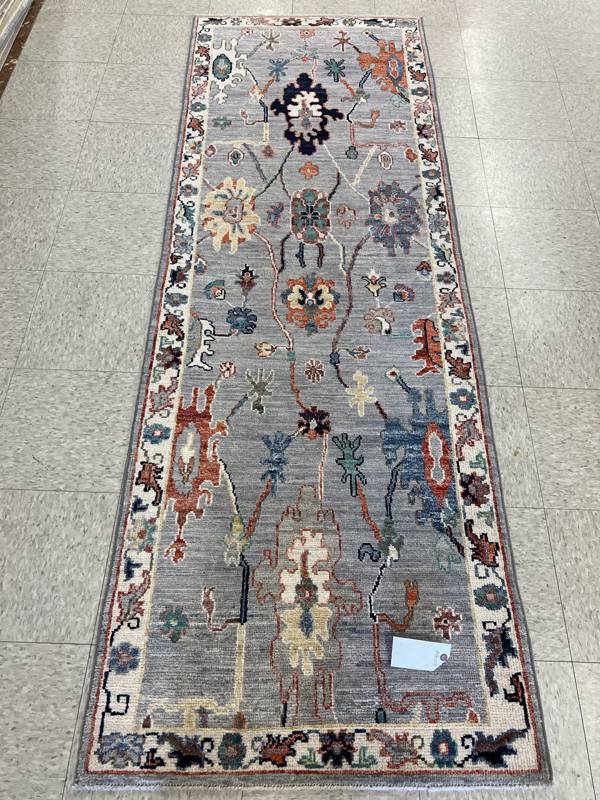 Rug Design: Oushak Pakistan Rug#: 4114 Rug Size: 2.9 ft x7.10 ft Rug Design: Oushak Pakistan Rug#: 4114 Rug Size: 2.9 ft x7.10 ft