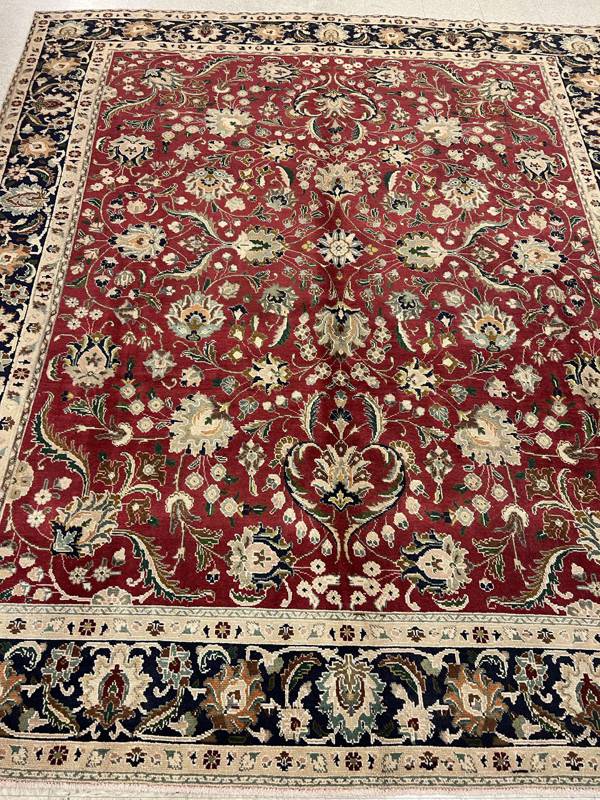 Rug Design: Tabriz Persian Rug#: 419 Rug Size: 9 ft x10.10ft Rug Design: Tabriz Persian Rug#: 419 Rug Size: 9 ft x10.10ft
