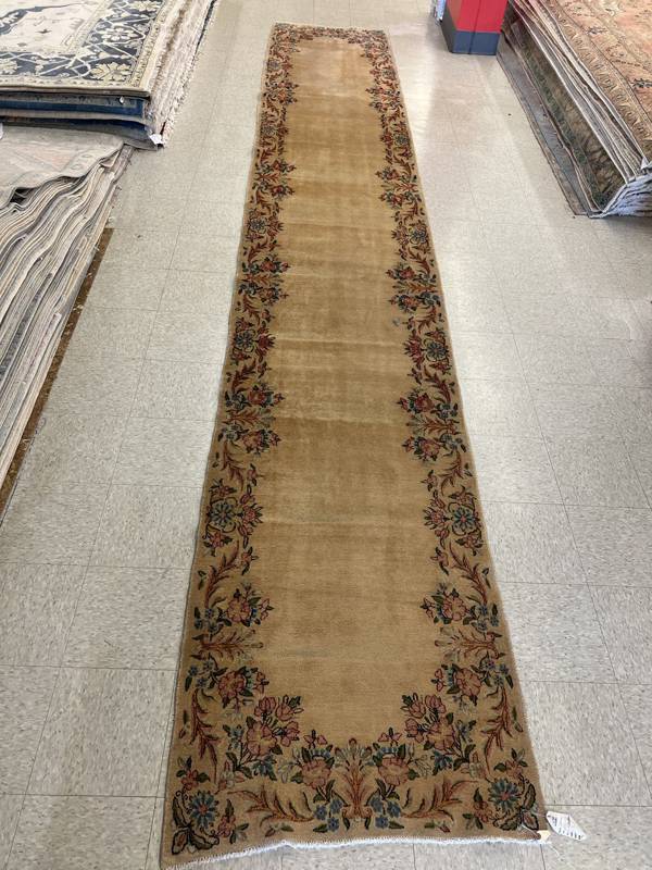 Rug Design: Kerman Persian Rug#: 4403 Rug Size: 2 ft x18.6 ft Rug Design: Kerman Persian Rug#: 4403 Rug Size: 2 ft x18.6 ft