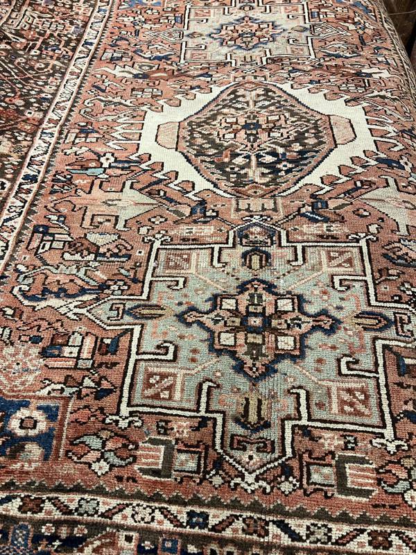 Rug Design: Heriz Persian Rug#: 5020 Rug Size: 4.10 ft x 6.5 ft Rug Design: Heriz Persian Rug#: 5020 Rug Size: 4.10 ft x 6.5 ft