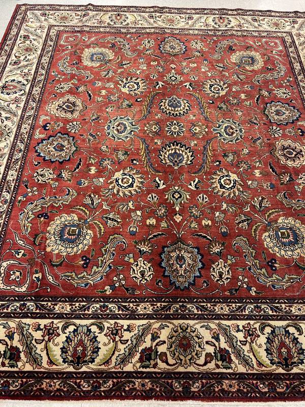 Rug Design: Tabriz Persian Rug#: 5064 Rug Size: 10 ft x11.3 ft Rug Design: Tabriz Persian Rug#: 5064 Rug Size: 10 ft x11.3 ft