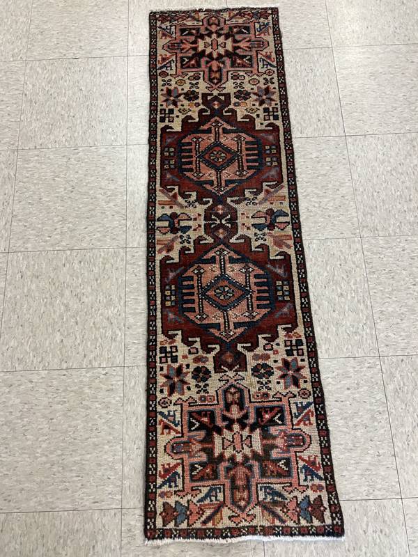 Rug Design: Heriz Persian Rug#: 55080 Rug Size: 1.3 ft x4.8 ft Rug Design: Heriz Persian Rug#: 55080 Rug Size: 1.3 ft x4.8 ft