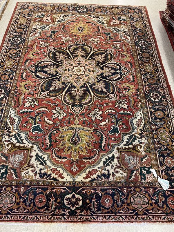 Rug Design: Serapi Persian Rug#: 5571 Rug Size: 7.4 ft x 10.8 ft Rug Design: Serapi Persian Rug#: 5571 Rug Size: 7.4 ft x 10.8 ft