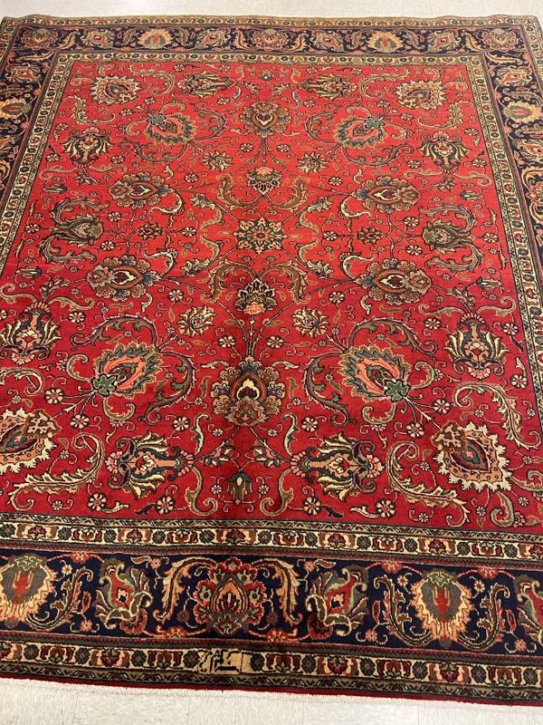 Rug Design: Tabriz Persian Rug#: 5802 Rug Size: 9.10 ft x10.10 ft Rug Design: Tabriz Persian Rug#: 5802 Rug Size: 9.10 ft x10.10 ft