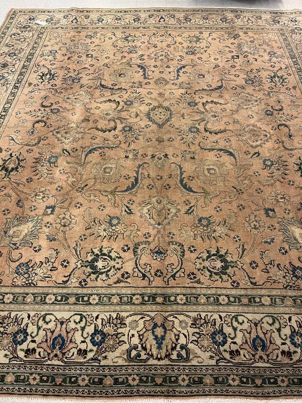 Rug Design: Tabriz Persian Rug#: 600171 Rug Size: 9.8 ft x10.11ft Rug Design: Tabriz Persian Rug#: 600171 Rug Size: 9.8 ft x10.11ft