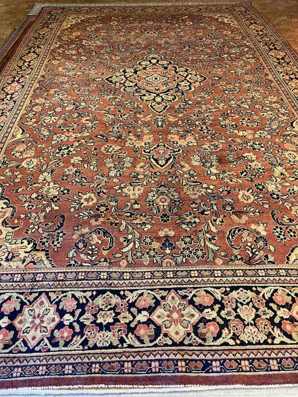 Rug Design: Mahal Persian Rug#: 600276 Rug Size: 10.10 ft x 17.6 ft Rug Design: Mahal Persian Rug#: 600276 Rug Size: 10.10 ft x 17.6 ft