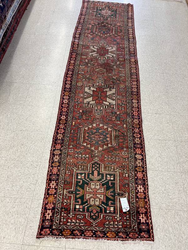Rug Design: Heriz Persian Rug#: 7003 Rug Size: 2.10 ft x11.2 ft Rug Design: Heriz Persian Rug#: 7003 Rug Size: 2.10 ft x11.2 ft