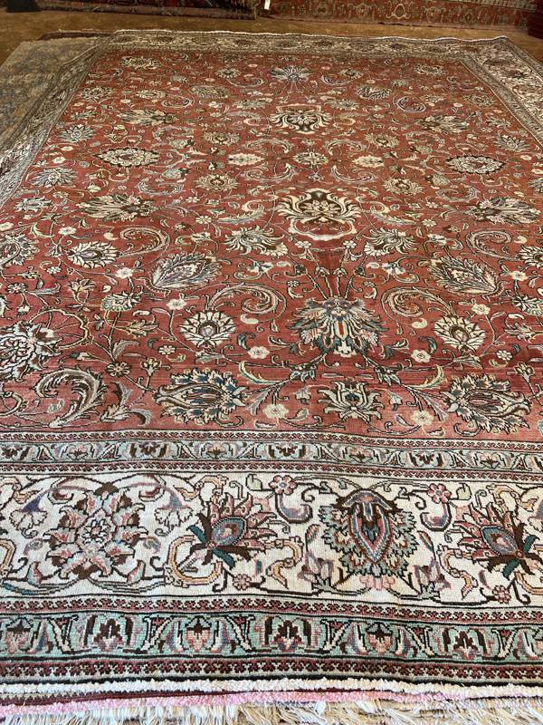 Rug Design: Tabriz Persian Rug#: 7021 Rug Size: 11.4x14.5 ft Rug Design: Tabriz Persian Rug#: 7021 Rug Size: 11.4x14.5 ft