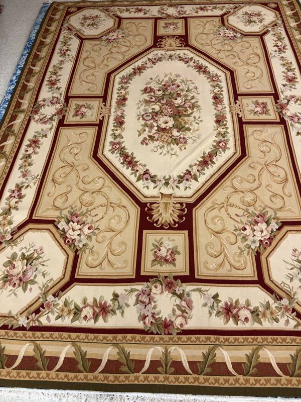 Rug Design: Silk & Wool - Aubousson China Rug#: 73004 Rug Size: 9 ft x12 ft Rug Design: Silk & Wool - Aubousson China Rug#: 73004 Rug Size: 9 ft x12 ft